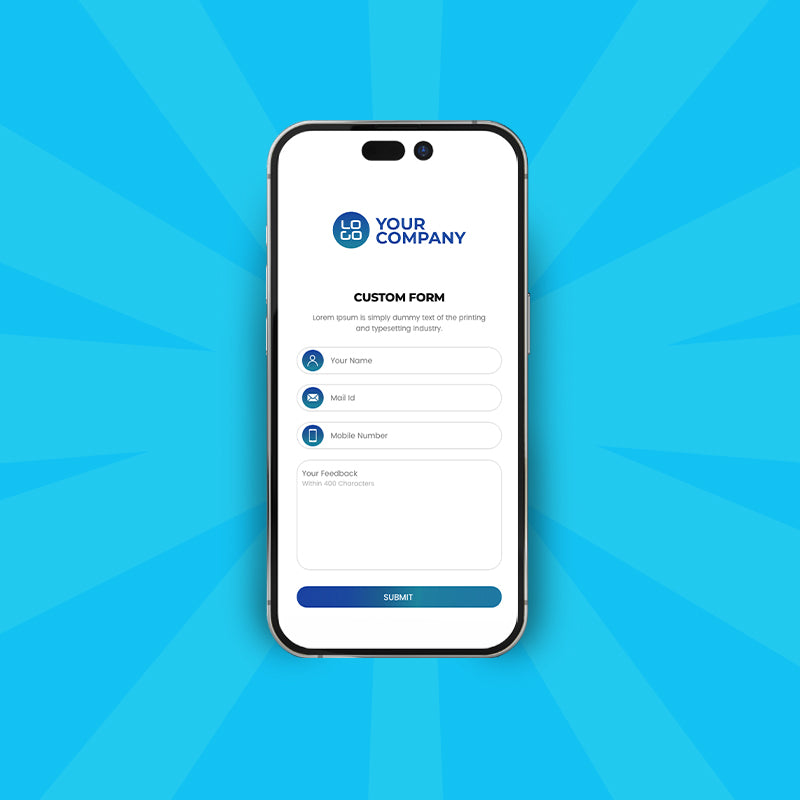 Custom Form QR Code